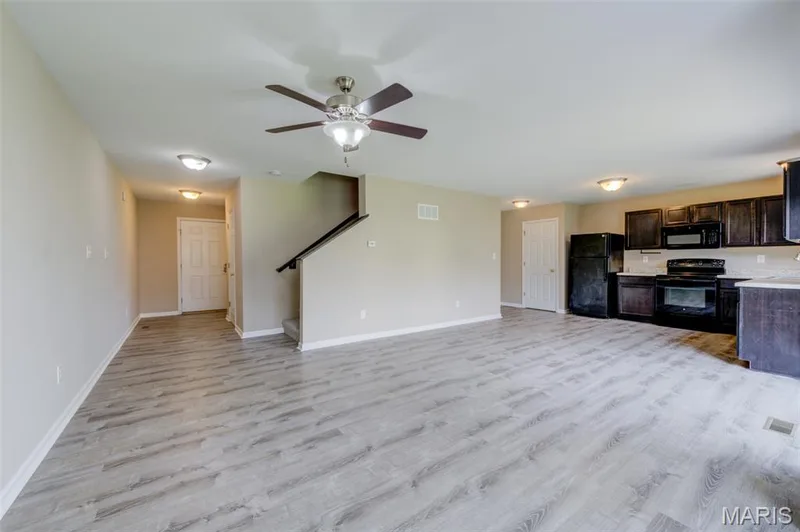 Low maintenance flooring on the entire main level — 1844 Sterling Oaks Drive, St Peters, MO 63376