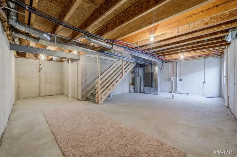 Lower level is prime for finishing — 1844 Sterling Oaks Drive, St Peters, MO 63376