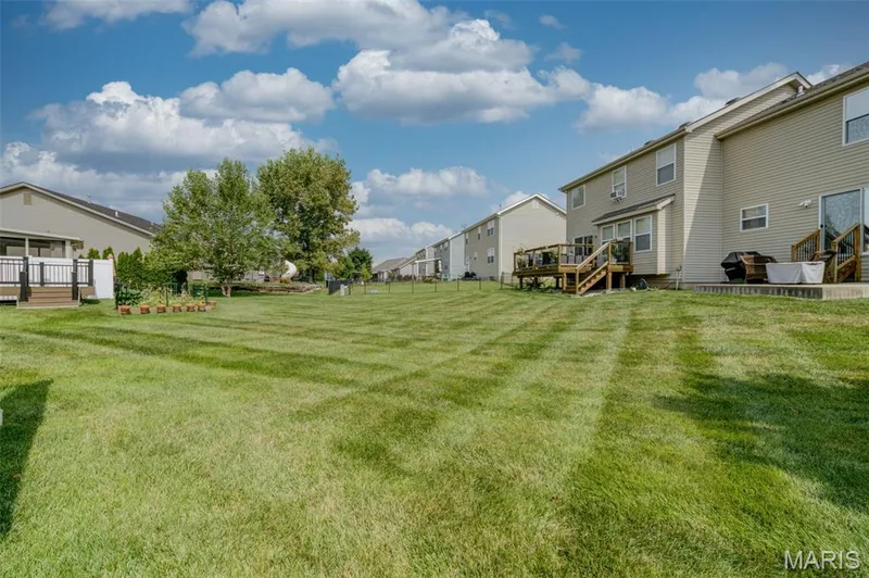 Distance between your neighbors to enjoy the outside — 1844 Sterling Oaks Drive, St Peters, MO 63376