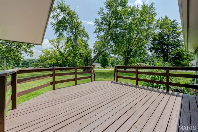 Spacious Deck for Family Gatherings — 2 Saint Raymond Drive, St Peters, MO 63376