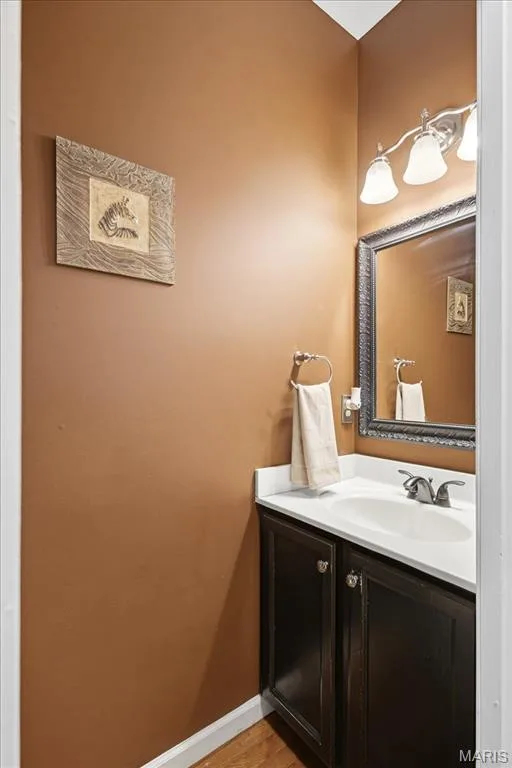 First floor half bathroom — 175 Beacon Point Lane, Wildwood, MO 63040