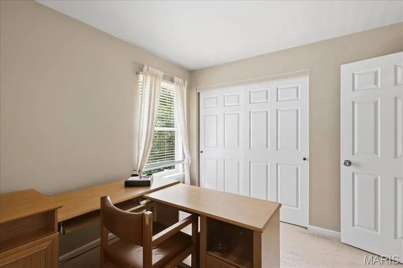 Second bedroom with double closet. — 175 Beacon Point Lane, Wildwood, MO 63040