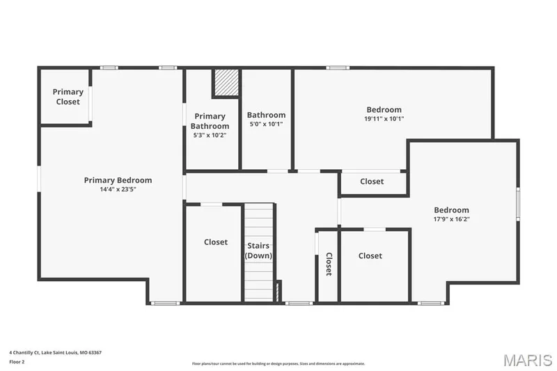 Floor plan — 4 Chantilly Court, Lake St. Louis, MO 63367