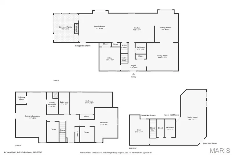Floor plan — 4 Chantilly Court, Lake St. Louis, MO 63367