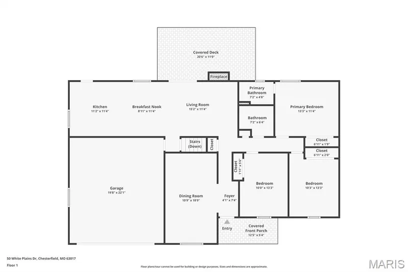 Main Floor — 50 White Plains Drive, Chesterfield, MO 63017