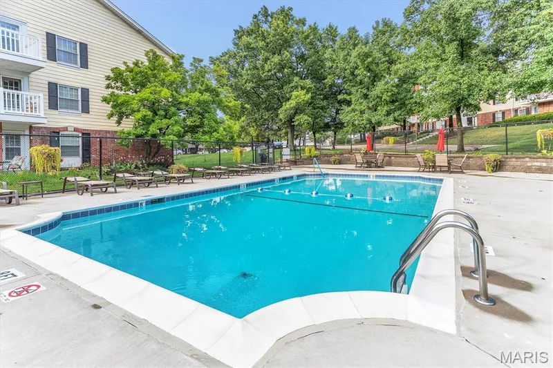 Another view. There is a large pool for the development. You are completely welcome at either. See a few photos further — 15046 Claymoor Court #2, Chesterfield, MO 63017