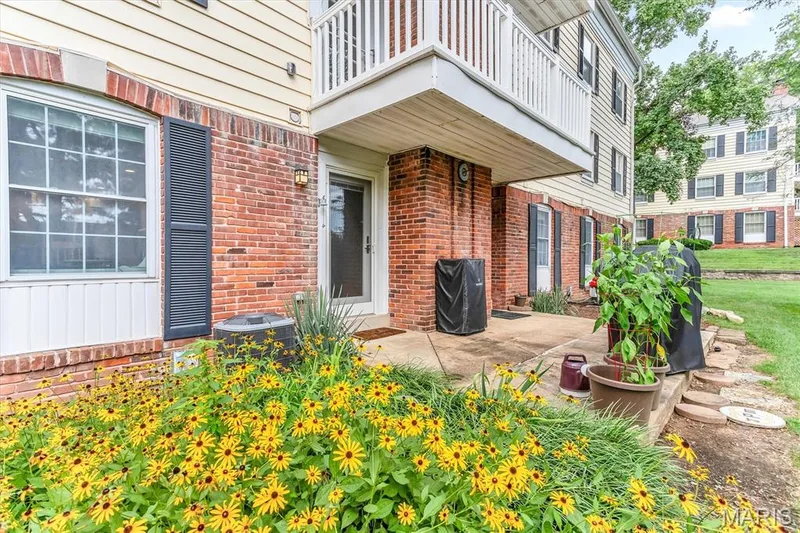 View of the patio — 15046 Claymoor Court #2, Chesterfield, MO 63017