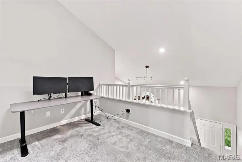 Open Loft Area for a home office or extra sleeping area or both! — 40 Trailside Court #2, St Peters, MO 63303