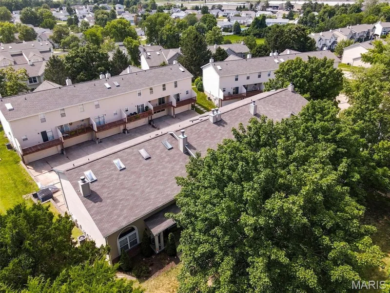 Subdivision Pool and plenty of green space and parking and guest parking area. — 40 Trailside Court #2, St Peters, MO 63303