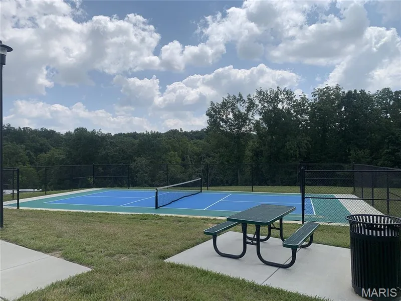 Pickleball court for community use and enjoyment located near the mailbox Kiosk on White Orchid Ct. — 403 Yellow Rose Court, Wentzville, MO 63385