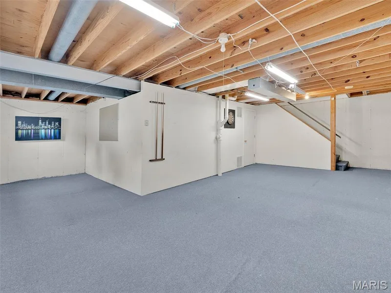 Lower level. This space is versatile, and was used for many different ages and stages over the years. — 34 Shadow Creek Drive, St Peters, MO 63376