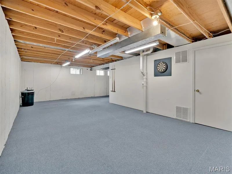 Aother view of the lower level from base of the stairs. — 34 Shadow Creek Drive, St Peters, MO 63376