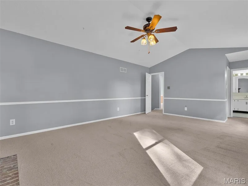 Primary bedroom. — 34 Shadow Creek Drive, St Peters, MO 63376