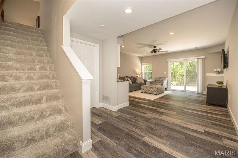 The finished lower level is my favorite part of the house. It is simply adorable and would be wonderful for guests, an older child or a possible multigenerational situation. — 249 Belmonte Circle, O'Fallon, MO 63368