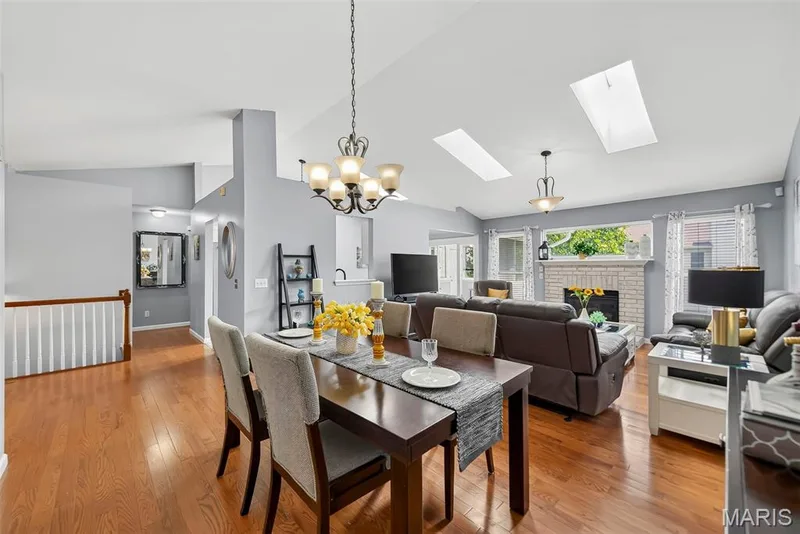 Dining area into great room. — 306 Villa Tuscany Court #10B, O'Fallon, MO 63366