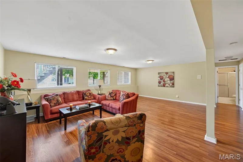 Lower level rec area with wet bar. — 306 Villa Tuscany Court #10B, O'Fallon, MO 63366