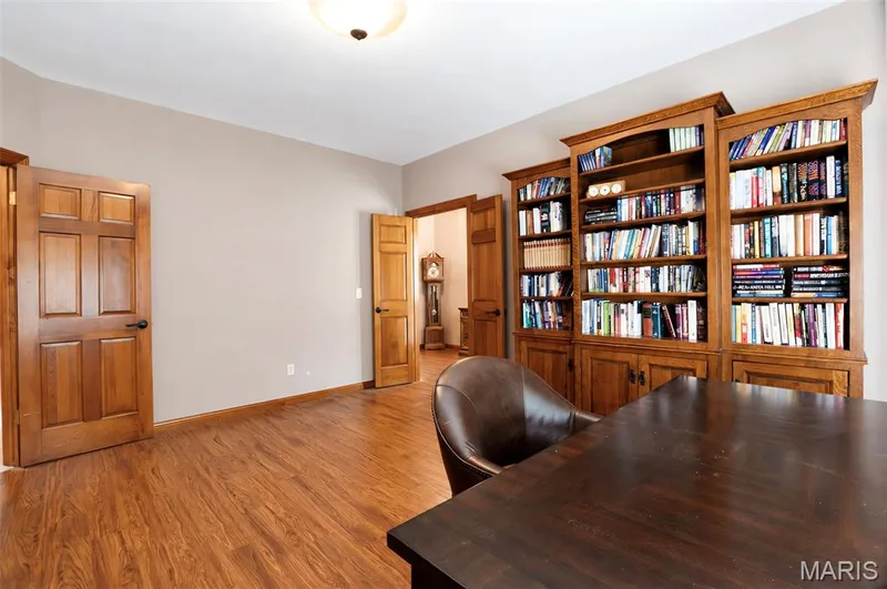 Beautiful solid hardwood doors and Luxury Vinyl floors. — 17507 Summit View Place Cove, Glencoe, MO 63038
