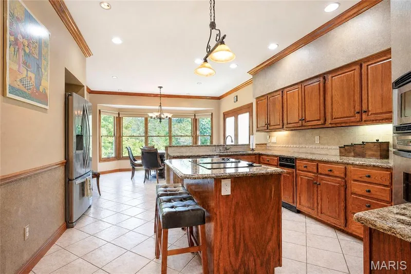 Great space in this Kitchen. — 17507 Summit View Place Cove, Glencoe, MO 63038