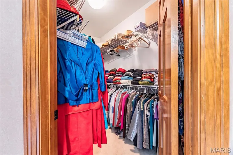 Walk-in Closet — 17507 Summit View Place Cove, Glencoe, MO 63038