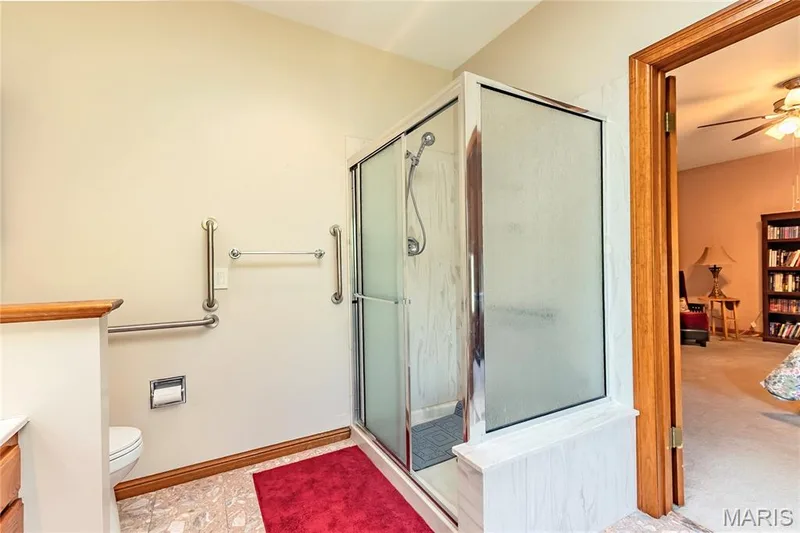 Walk-in Shower — 17507 Summit View Place Cove, Glencoe, MO 63038
