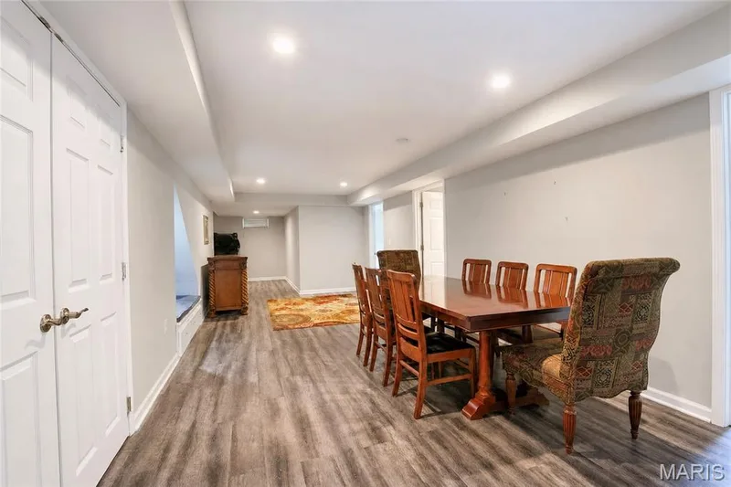 Another view of the Dining Rm.  this is a very large table, great space for entertaining. — 17507 Summit View Place Cove, Glencoe, MO 63038