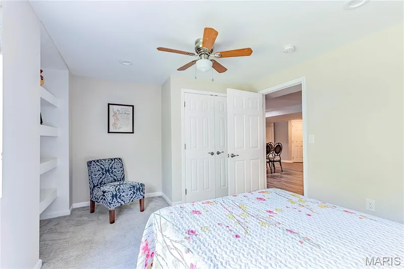 View of a closet behind the door. — 17507 Summit View Place Cove, Glencoe, MO 63038