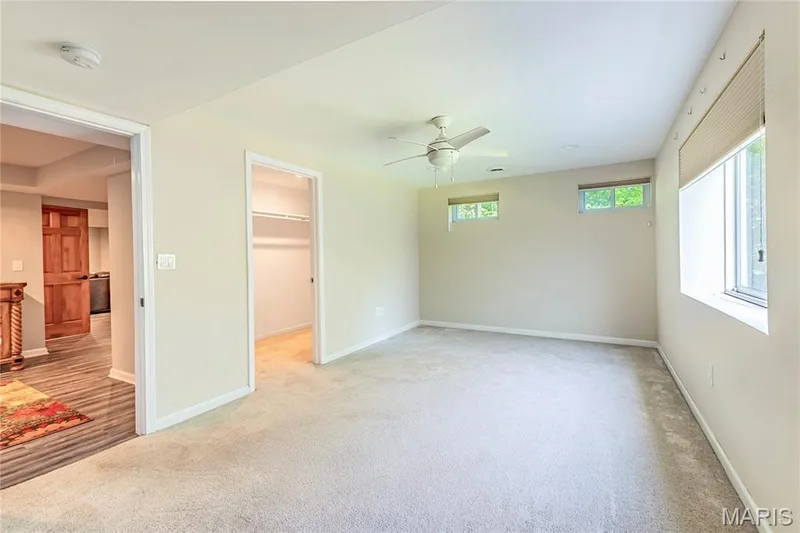 4th Bedroom features a large walk-in closet and great windows. — 17507 Summit View Place Cove, Glencoe, MO 63038