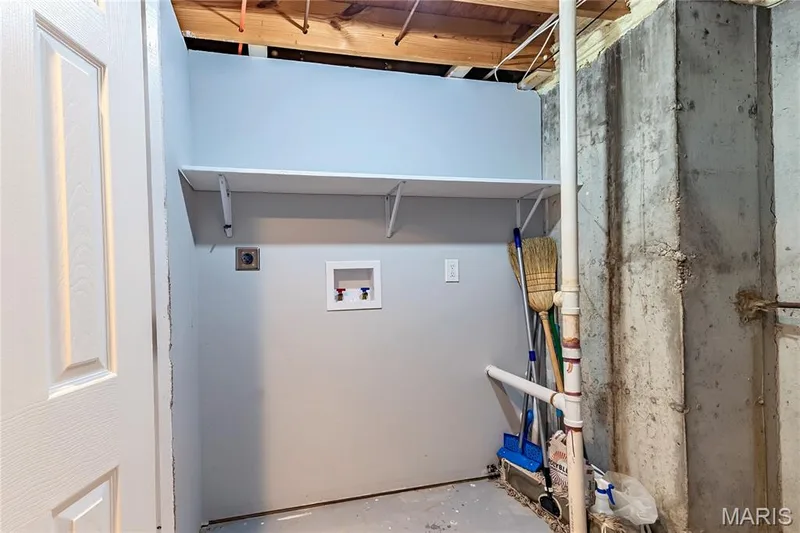Laundry space for lower level. — 17507 Summit View Place Cove, Glencoe, MO 63038