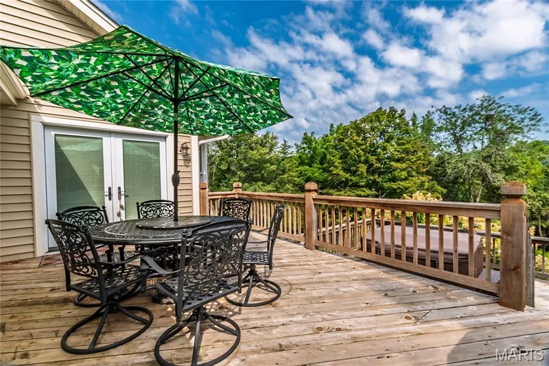 Nice place to sit when grilling. — 17507 Summit View Place Cove, Glencoe, MO 63038
