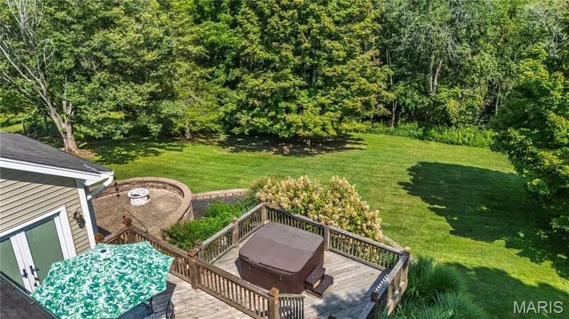 Two tier Deck and Spa, great privacy. — 17507 Summit View Place Cove, Glencoe, MO 63038