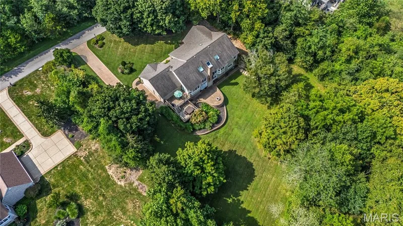 Beautiful trees for privacy and custom landscaping. — 17507 Summit View Place Cove, Glencoe, MO 63038