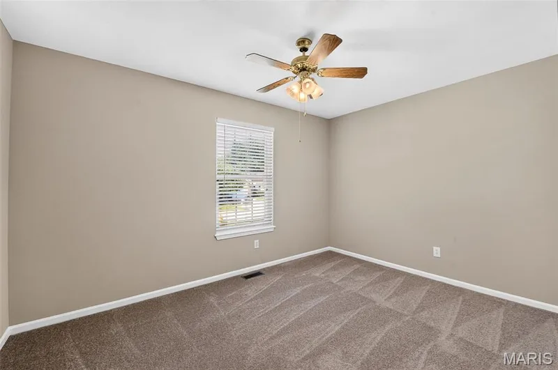 Secondary bedroom - new carpet and fresh paint! — 582 Prentice Drive, St Peters, MO 63376