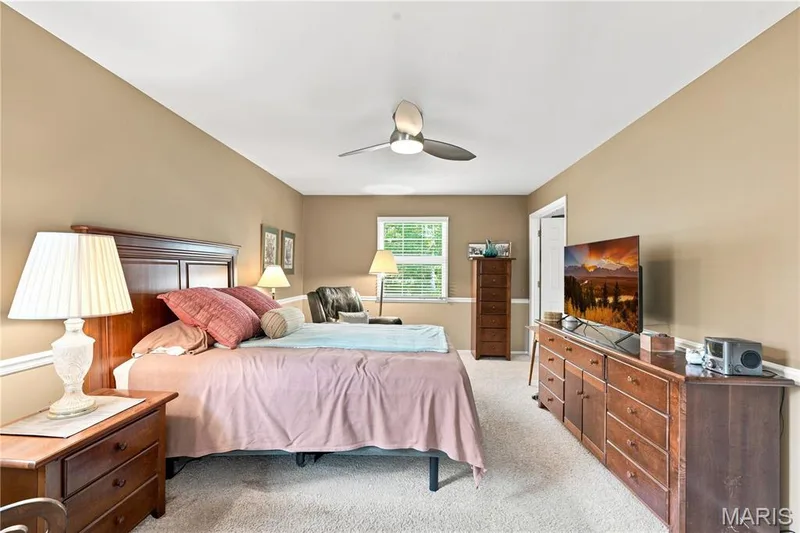 Primary Bedroom with additional space for relaxing — 505 Richley Drive, Chesterfield, MO 63017