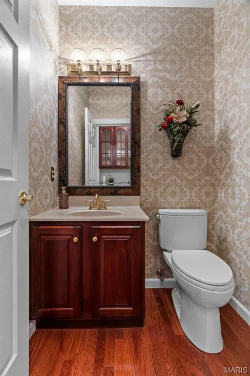 Half bath main level. — 991 Sheffield Forest Court, Wildwood, MO 63021
