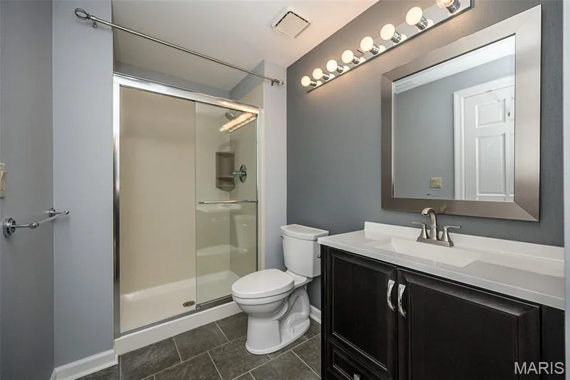 Lower-level full bath. — 14620 Timberlake Manor Court, Chesterfield, MO 63017