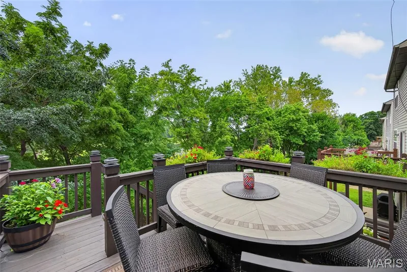 Beautiful View From the Deck — 2322 Wills Hollow Drive, St Peters, MO 63376