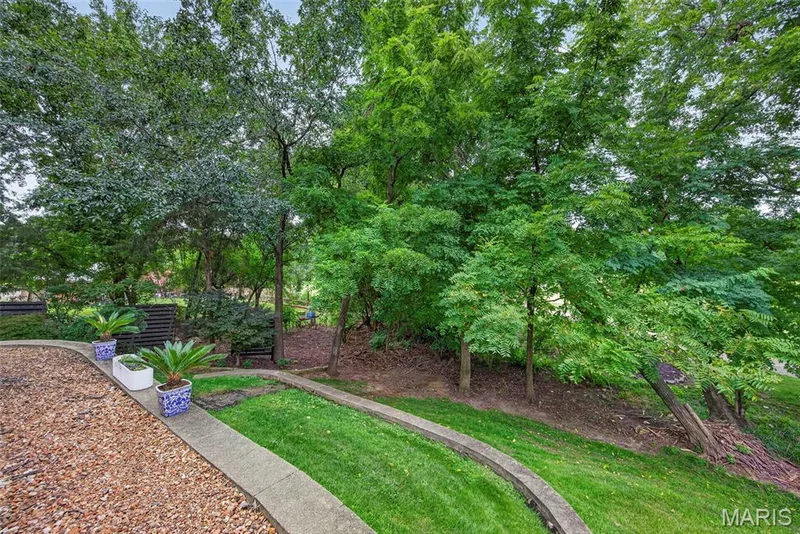 Terraced Back Yard and Tree Lined Lot — 2322 Wills Hollow Drive, St Peters, MO 63376