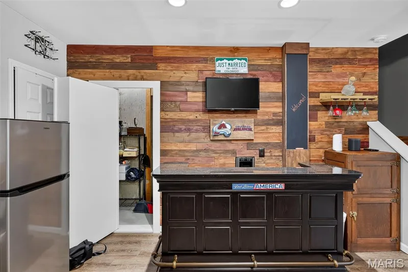 Murphy Door Shown Open in the Finished Lower Level — 2322 Wills Hollow Drive, St Peters, MO 63376
