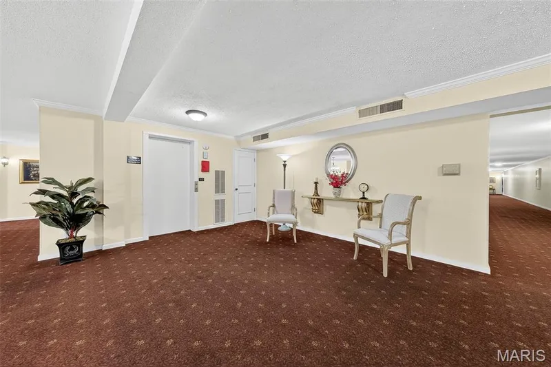 Main Floor Lobby and Elevator Access — 1530 Bedford Forge Court #15, Chesterfield, MO 63017