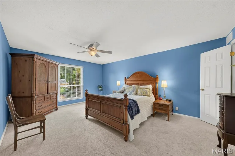 Primary Bedroom — 1530 Bedford Forge Court #15, Chesterfield, MO 63017