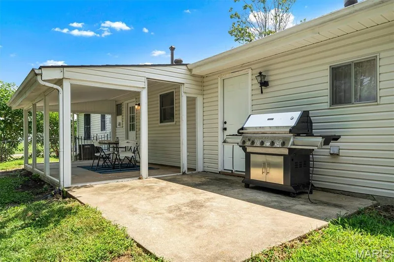 Patio perfect for grilling and entertaining — 303 Saint Joseph Avenue, O'Fallon, MO 63366