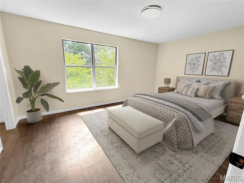 Main Bedroom-virtual staging — 6 Whispering Rock Court, O'Fallon, MO 63366