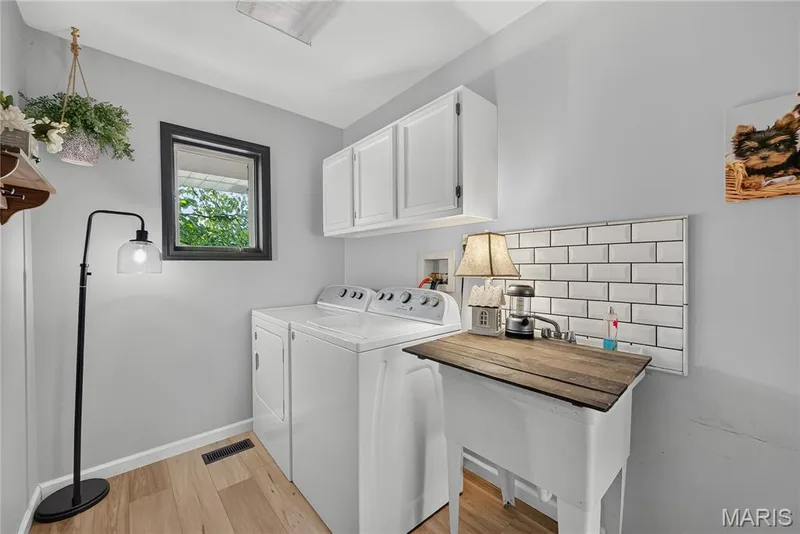 Laundry Room w/ Lots of Lighting, Space with Sink — 47 Park Place, St Peters, MO 63376