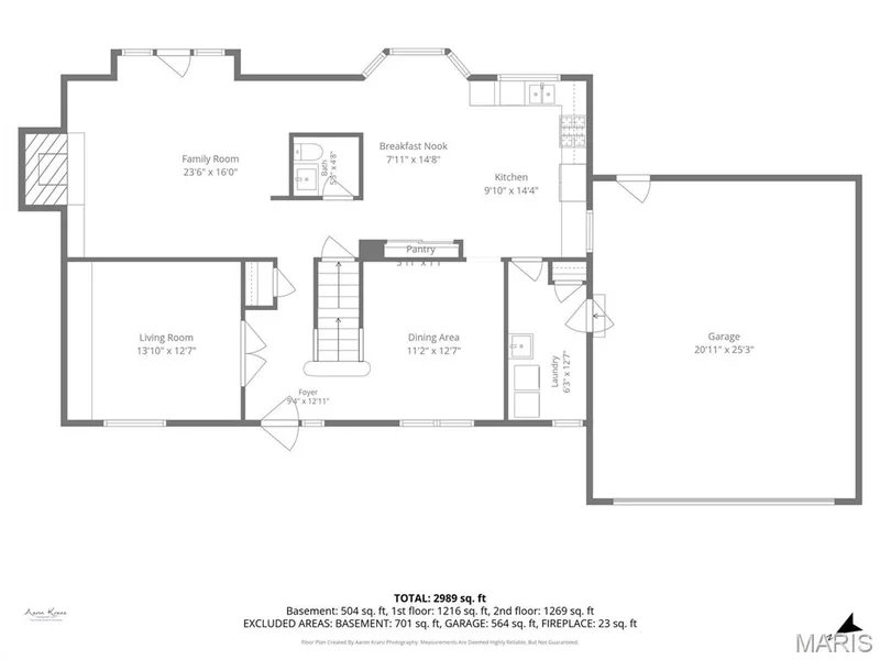 Floor Plan-Main Floor — 47 Park Place, St Peters, MO 63376