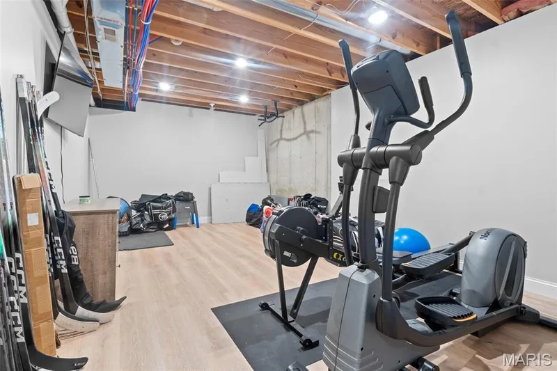 Work out room. — 14 Prairie Lake Court, Wentzville, MO 63385