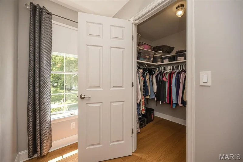 walk in closet in primary suire — 14246 Cypress Hill Drive, Chesterfield, MO 63017