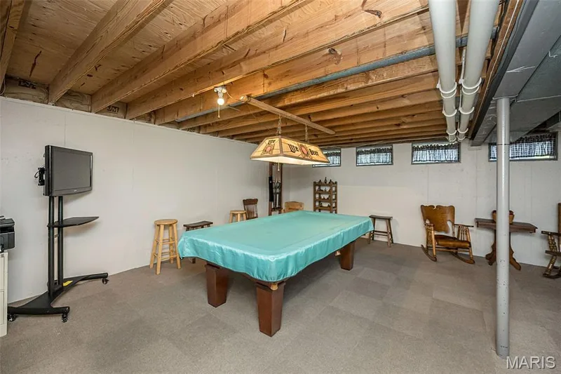 clean, unfinished lower level — 14246 Cypress Hill Drive, Chesterfield, MO 63017