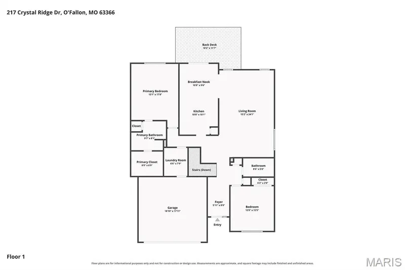 217 Crystal Ridge Drive, O'Fallon, MO 63366 — listing photo 17 of 33