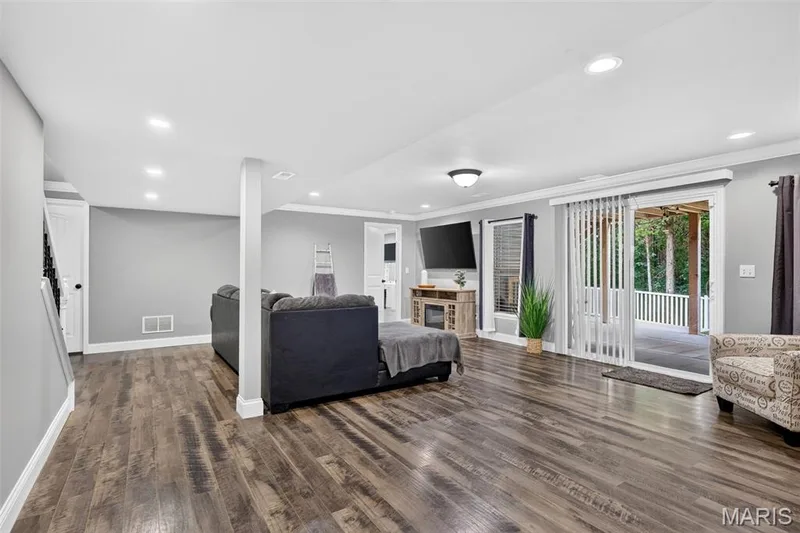 Walk-out Basement family room. — 826 Liberty Creek Drive, Wentzville, MO 63385