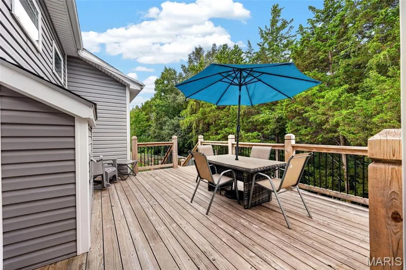 Deck sealed in 2026 — 826 Liberty Creek Drive, Wentzville, MO 63385